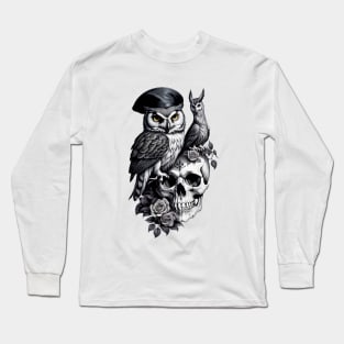 Great Horned Owl Long Sleeve T-Shirt